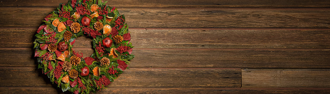 Winter Dried Wreath