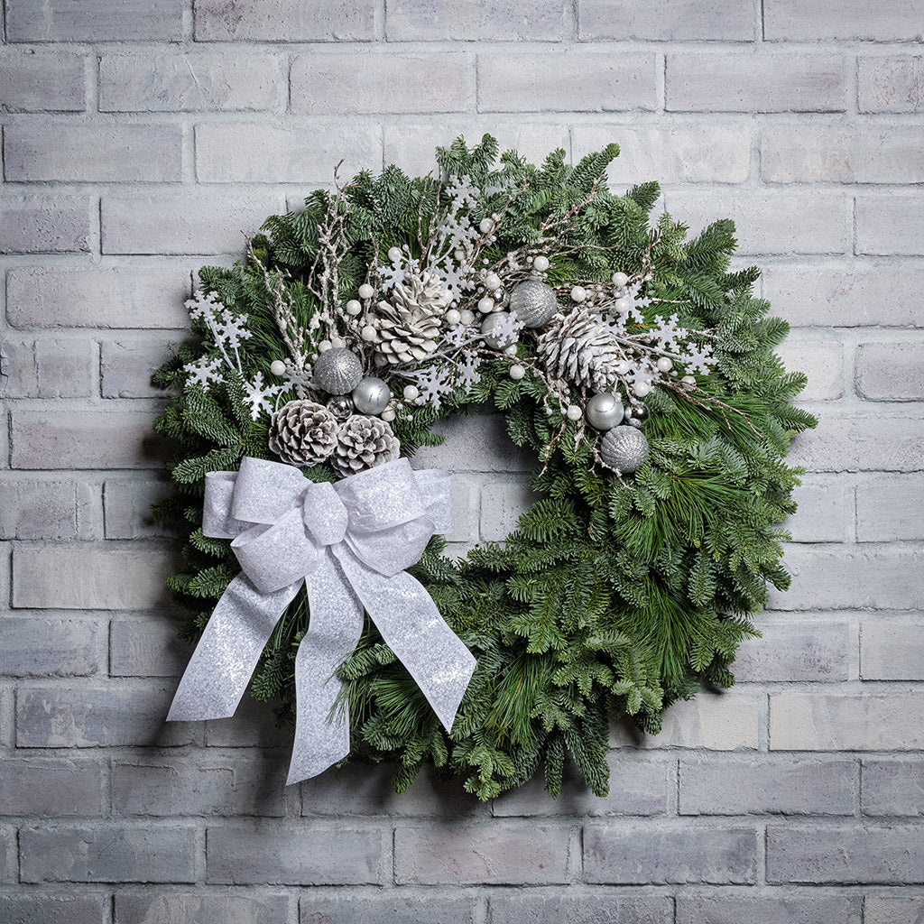 A Holly Jolly Christmas Wreath Decoration for Your Front Door – Lynch Creek  Farm