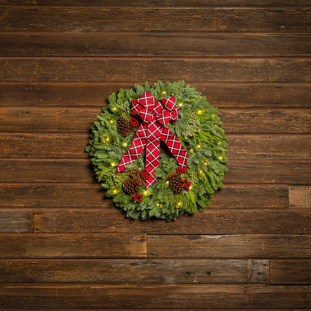 Family Traditions with Rustic Hanger and White Lights