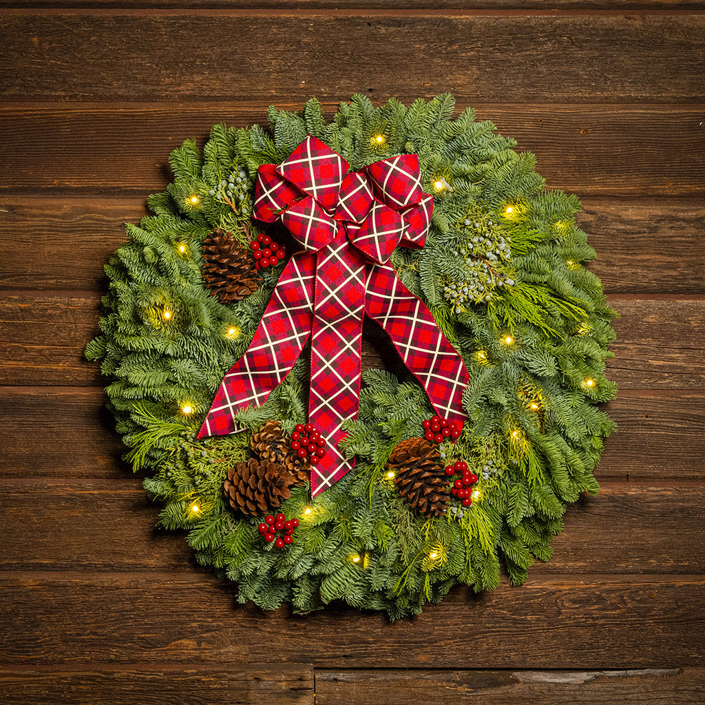 Family Traditions with Rustic Hanger and White Lights