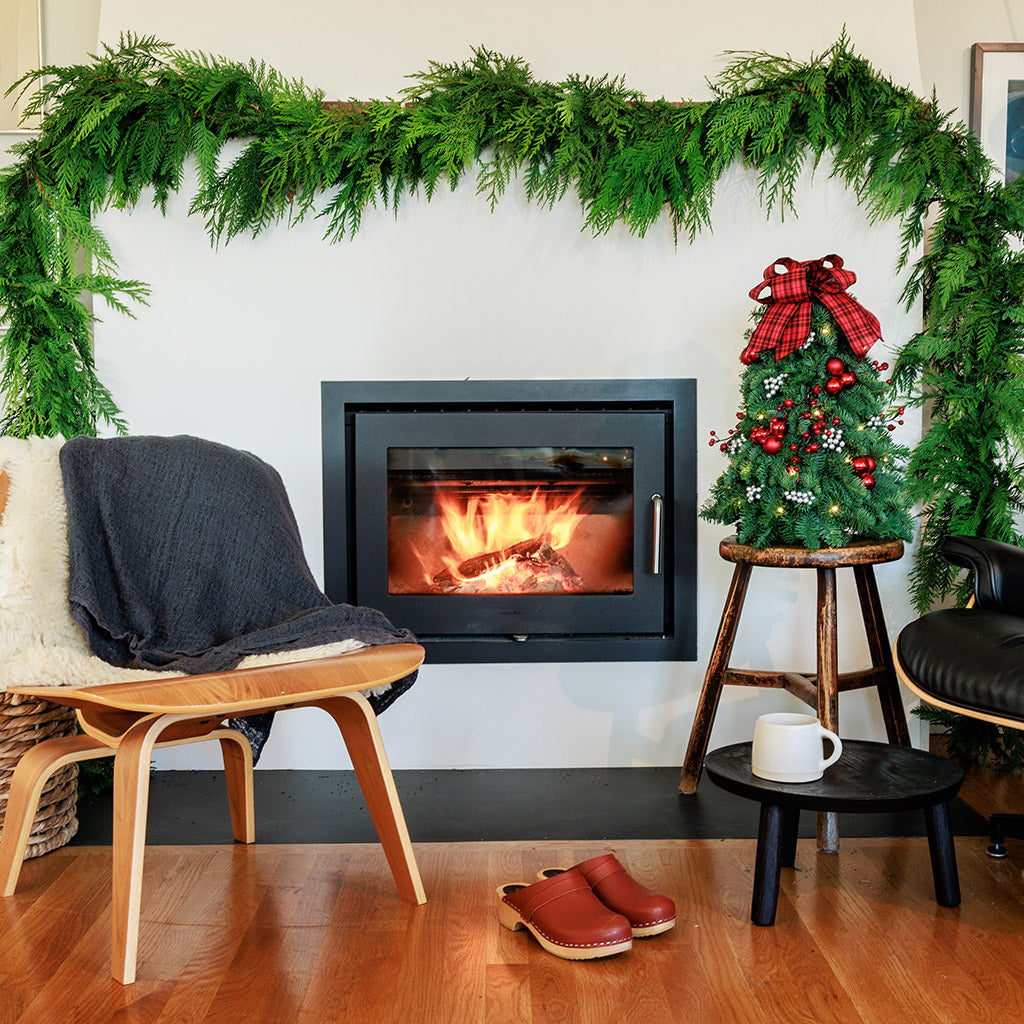 Fresh Handmade Holiday Garland - Evergreen Garland | Lynch Creek Farm Fresh garland near me