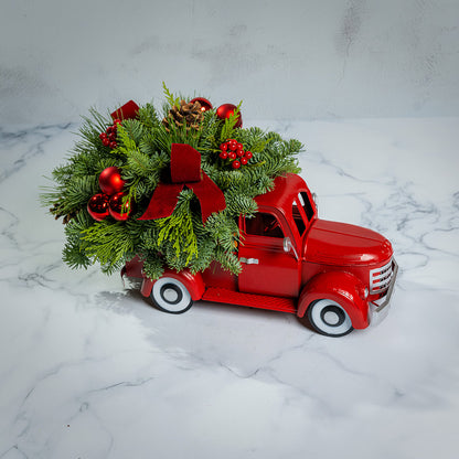 Christmas Vintage Truck