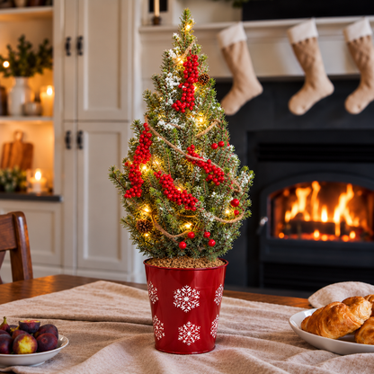 Dancing Snowflakes Living Tree One Gallon