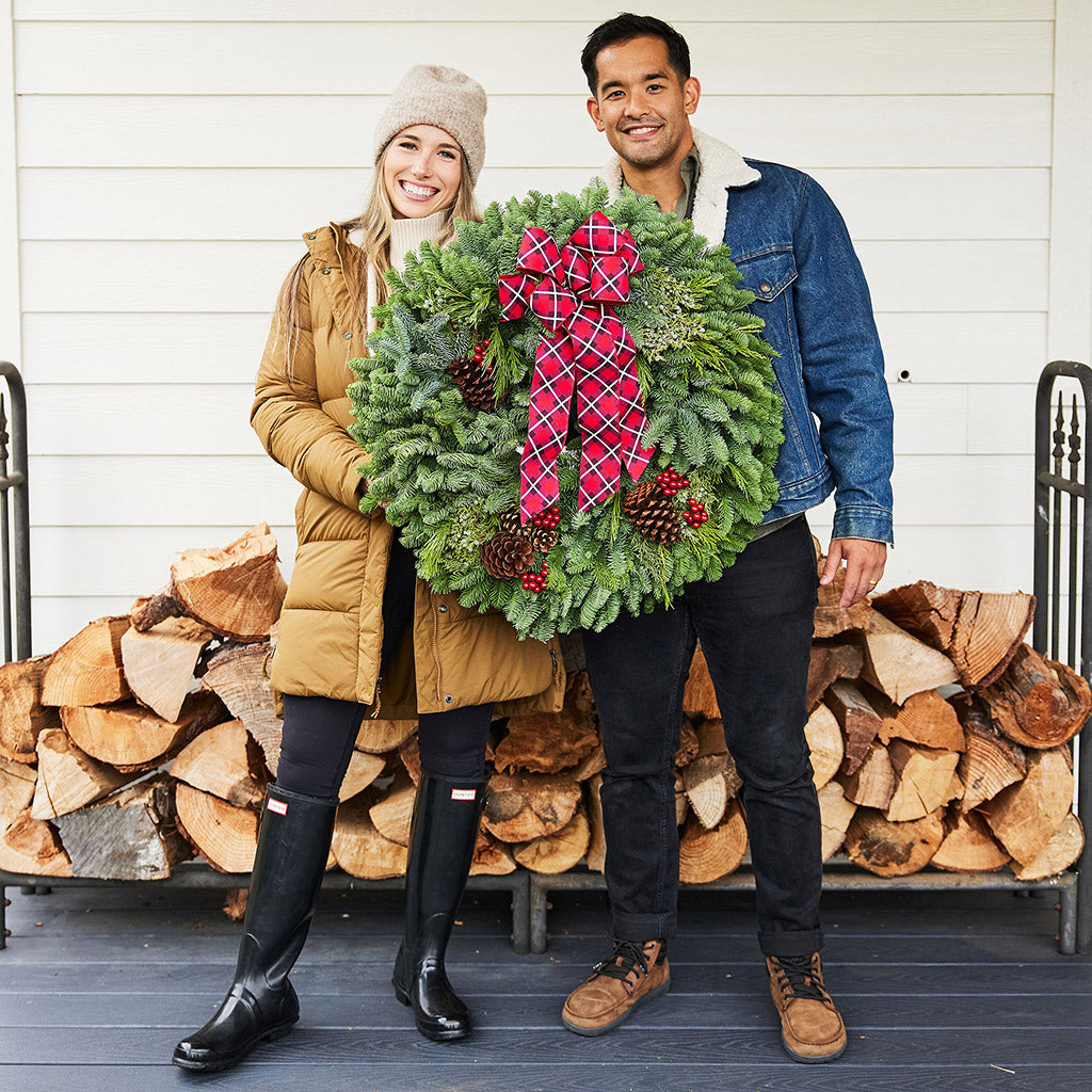 Family Traditions with Rustic Hanger and White Lights