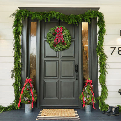 Family Traditions with Rustic Hanger and White Lights