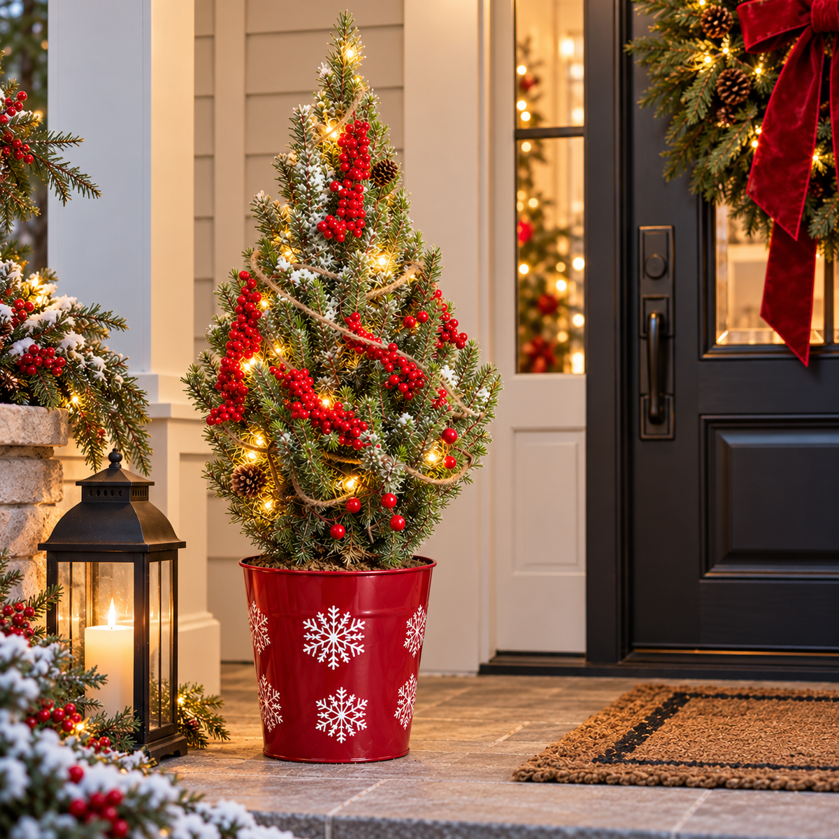 Dancing Snowflakes Living Tree One Gallon