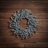 Frosted Blueberry Wreath
