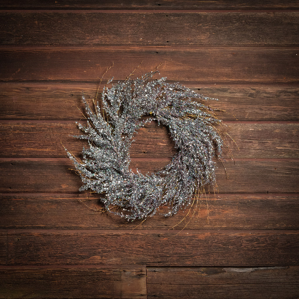 Iced Winter Wreath – Lynch Creek Farm