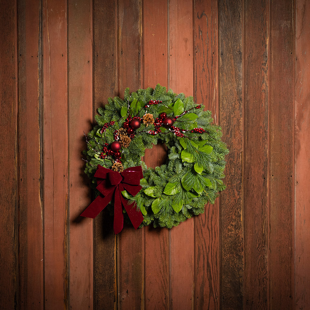 Fresh Chirstmas Wreath