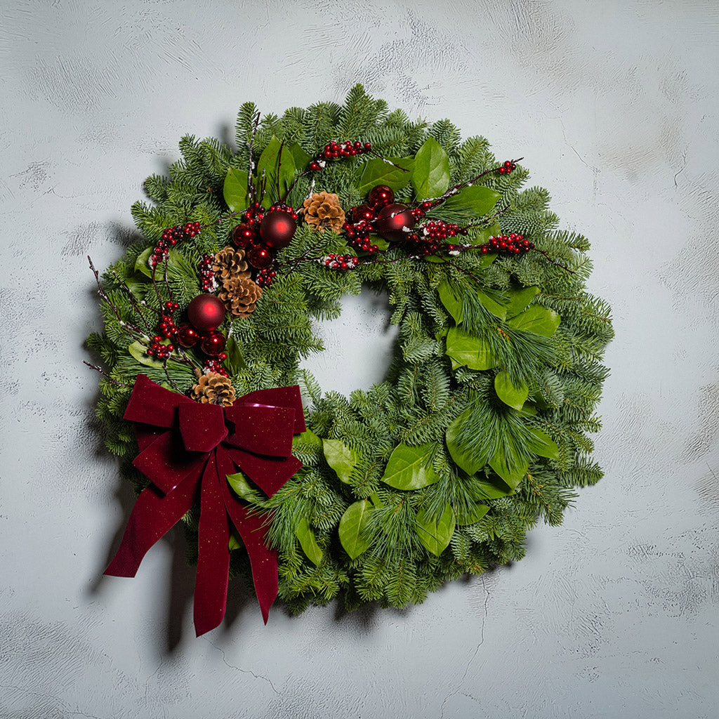 Fresh Chirstmas Wreath