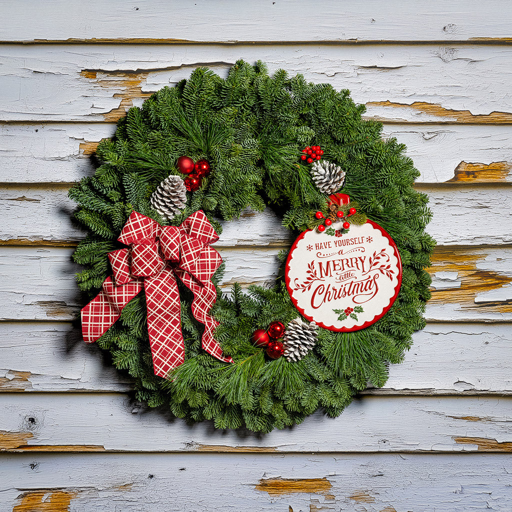 Fresh Chirstmas Wreath