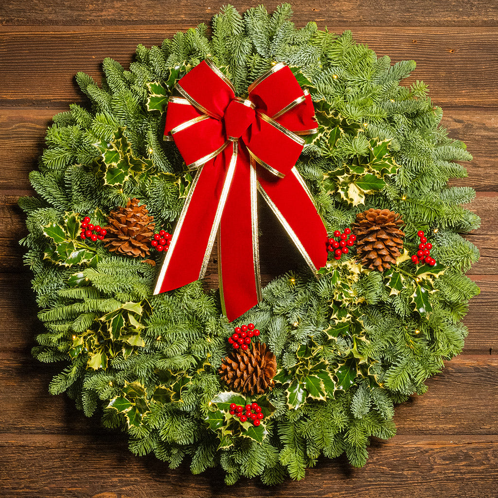 Shop All Fresh Handmade Holiday Wreaths | Lynch Creek Farm