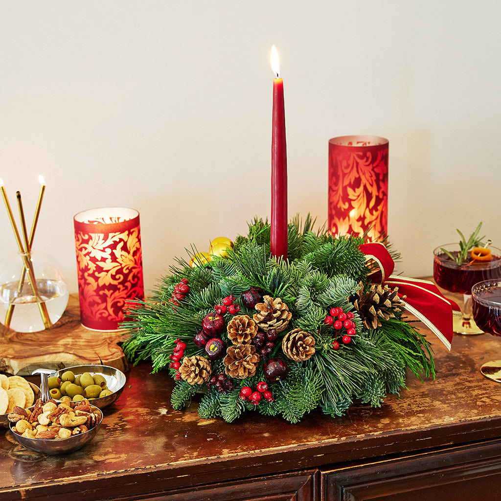 Small Holiday Centerpiece