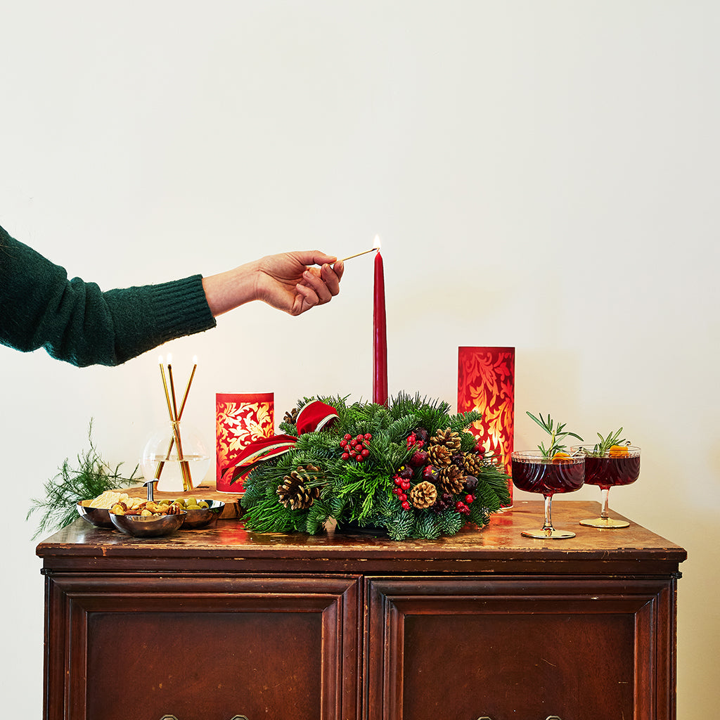 Small Holiday Centerpiece