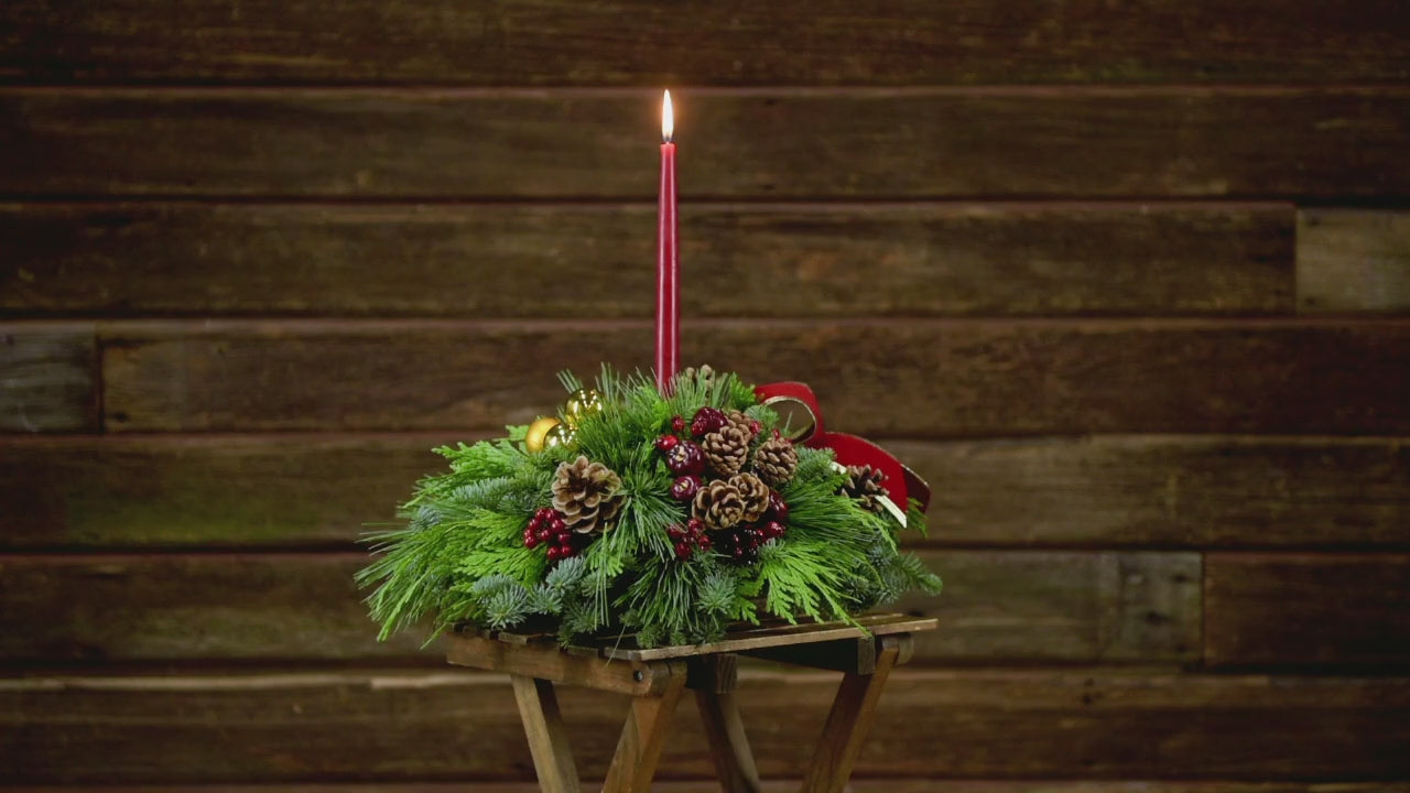 Small Holiday Centerpiece – Lynch Creek Farm
