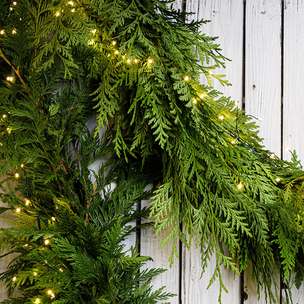 Led Rustic Garland Deluxe LED Garland Lights – Lynch Creek Farm