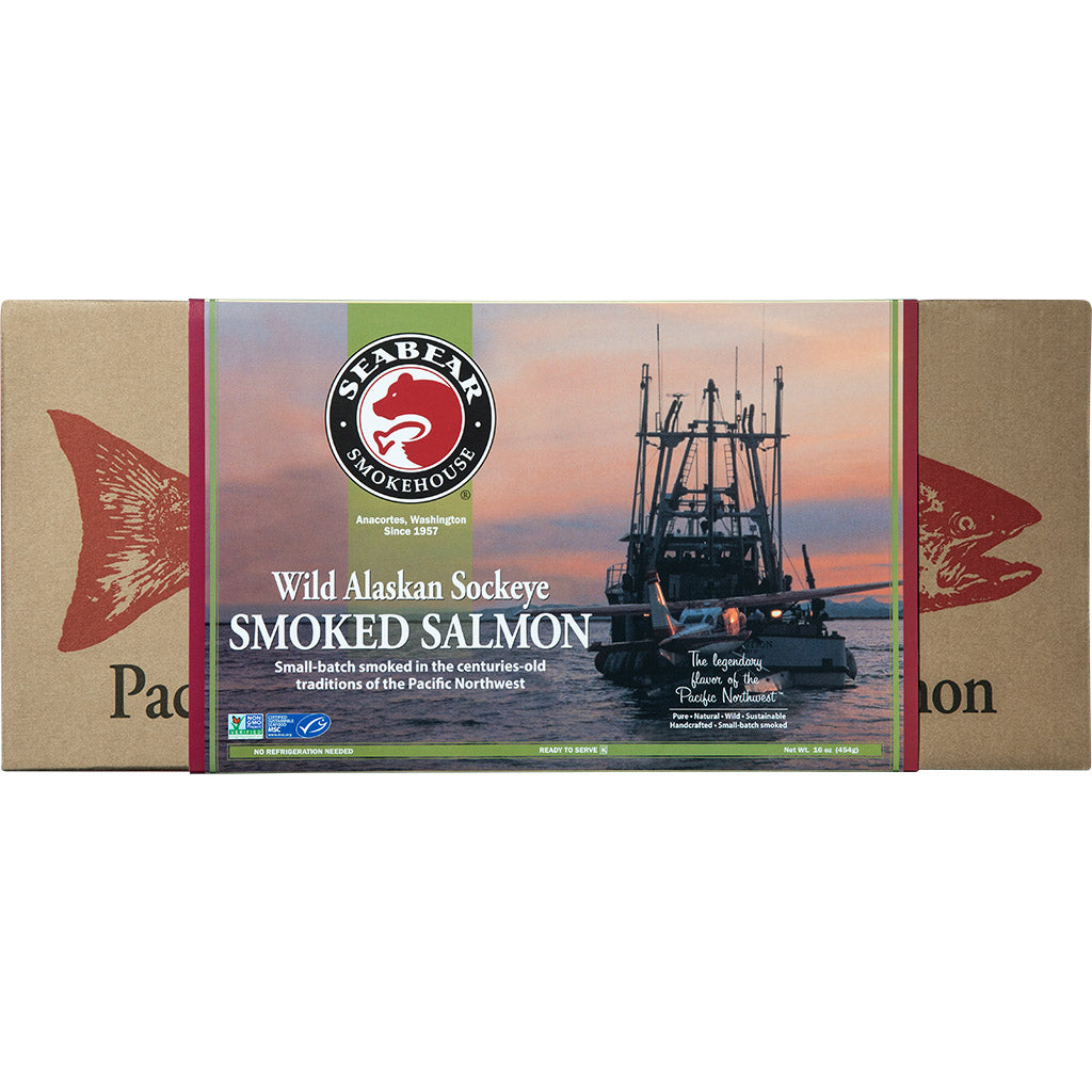 Smoked Salmon in it's packaging